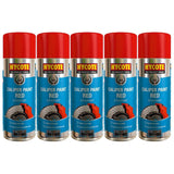 5X Hycote Red Caliper Spray Paint 400ml Spray Paint