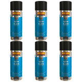 6X Hycote Satin Black Spray Paint 400ml Spray Paint