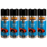5X Hycote Under Body Spray 400ml Spray Paint