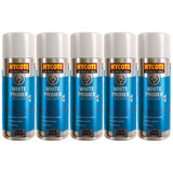 5X Hycote Bodyshop White Primer Spray 400ml Spray Paint