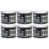 6X Iron Gate Black Gloss Paint Tin 180ml Tin Paint