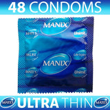 48X Mates Condoms Ultra Thin Male Condom
