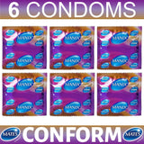 6X Mates Conform Condoms By Manix Male Condom