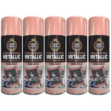 5X Paint Factory Rose Gold Metallic Spray Paint 400ml Spray Paint