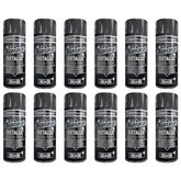 12X Paint Factory All Purpose Black Metallic Spray Paint 200ml Spray Paint