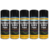 5X Paint Factory Blackboard Spray Paint 400ml Spray Paint