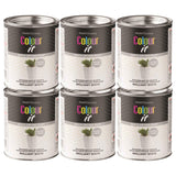 6X Paint Factory Brilliant White Gloss Tin Paint 300ml Tin Paint