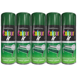 5X Paint Factory Forest Green Gloss Spray Paint 400ml Spray Paint