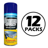 12X Paint Factory Galvanised Effect Spray Paint 400ml Spray Paint