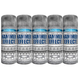 5X Paint Factory Grey Hammered Spray Paint 400ml Spray Paint