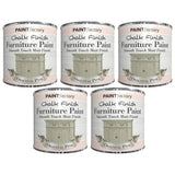 5X Paint Factory Oriental Pink Chalk Paint 250ml Tin Paint