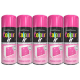 5X Paint Factory Pink Gloss Spray Paint 250ml Spray Paint