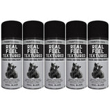 5X Paint Factory Textured Effect Black Spray Paint 400ml Spray Paint