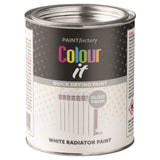 24X - Paint Factory White Radiator Gloss Tin Paint 300ml