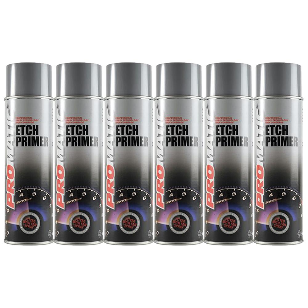 6X Promatic Etch Primer 500ml Spray Paint
