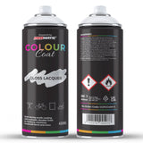 Colour Coat Gloss Lacquer Spray Paint 400ml for use with spray gun and durable finishes on various surfaces
