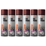 6X Promatic Red Primer Spray 500ml Spray Paint