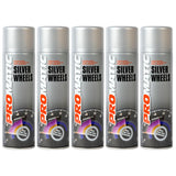 5X Promatic Steel Wheels Spray Paint 500ml Spray Paint