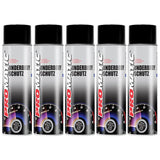 5X Promatic Black Underbody Spray Paint 500ml Spray Paint
