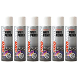 6X Promatic White Primer Spray 500ml Spray Paint