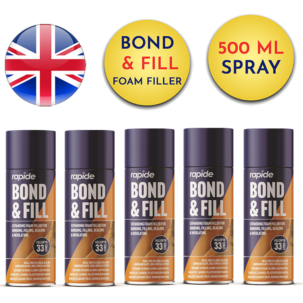 5X Expanding Foam Pu 500ml Expanding Foam