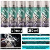6X Rapide PTFE Lubricant Spray 250ml Spray Paint