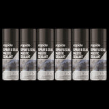 6X Rapide Spray And Seal 400ml Black Sealant