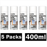 5X Rapide Spray And Seal 400ml White Sealant