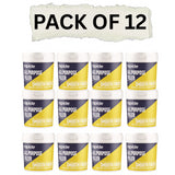 Pack of 12 Rapide all-purpose white wall filler for interior and exterior use with a smooth finish