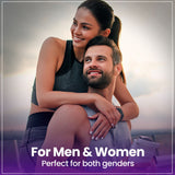 Red Label Health biotin 10mg tablets promoting healthy hair and skin for men and women