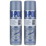 2X Upol Power Can Etch Primer High Build Aerosol Spray 500ml Spray Paint