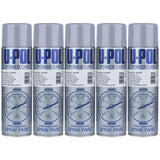 5X Upol Power Can Alloy Wheel Silver Aerosol Spray 500ml Spray Paint