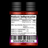 Red Label Health Biotin High Strength Tablets in a 365-count bottle for daily hair and skin support