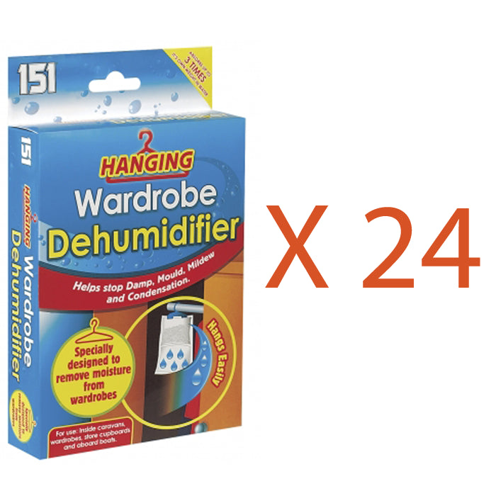24X Hanging Wardrobe Dehumidifier Dehumidifier