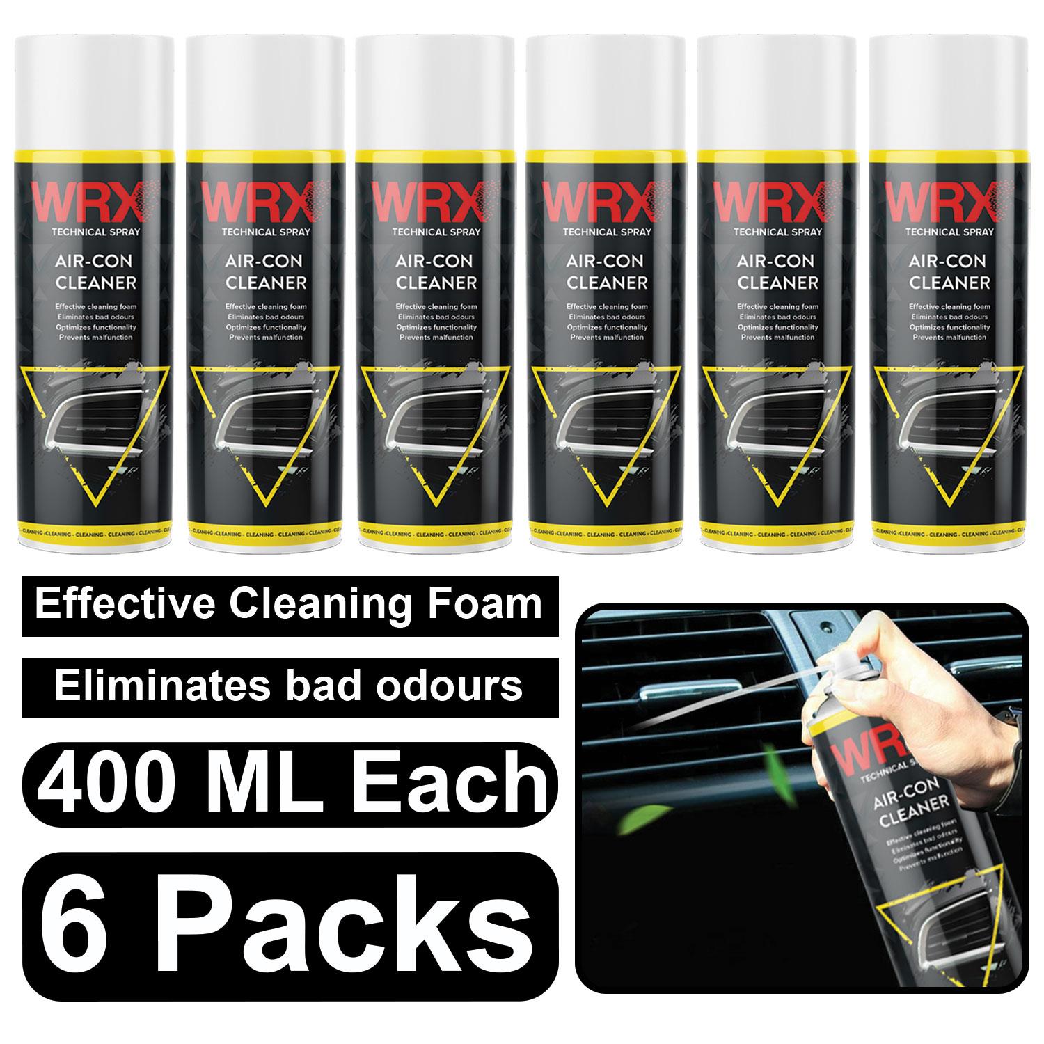 6X WRX Air Conditioners Cleaner Spray 400ml Technical Spray