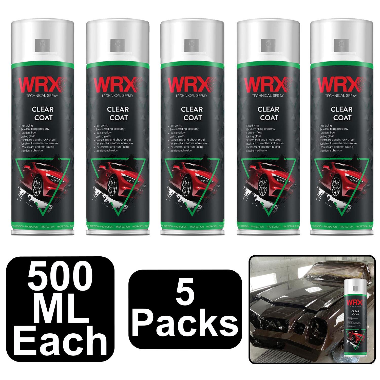 5X WRX Clear Coat Protection Spray 500ml Technical Spray
