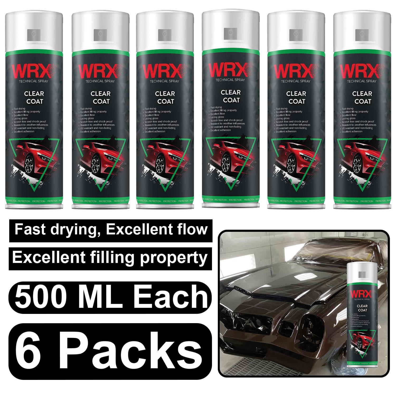6X WRX Clear Coat Protection Spray 500ml Technical Spray