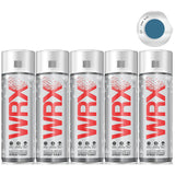 5X WRX Flat Dark Blue Spray Paint 400ml Spray Paint