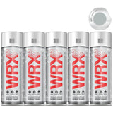 5X WRX Flat Light Grey Spray Paint 400ml Spray Paint