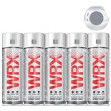 5X WRX Gloss Grey Spray Paint Acrylic 400ml Spray Paint