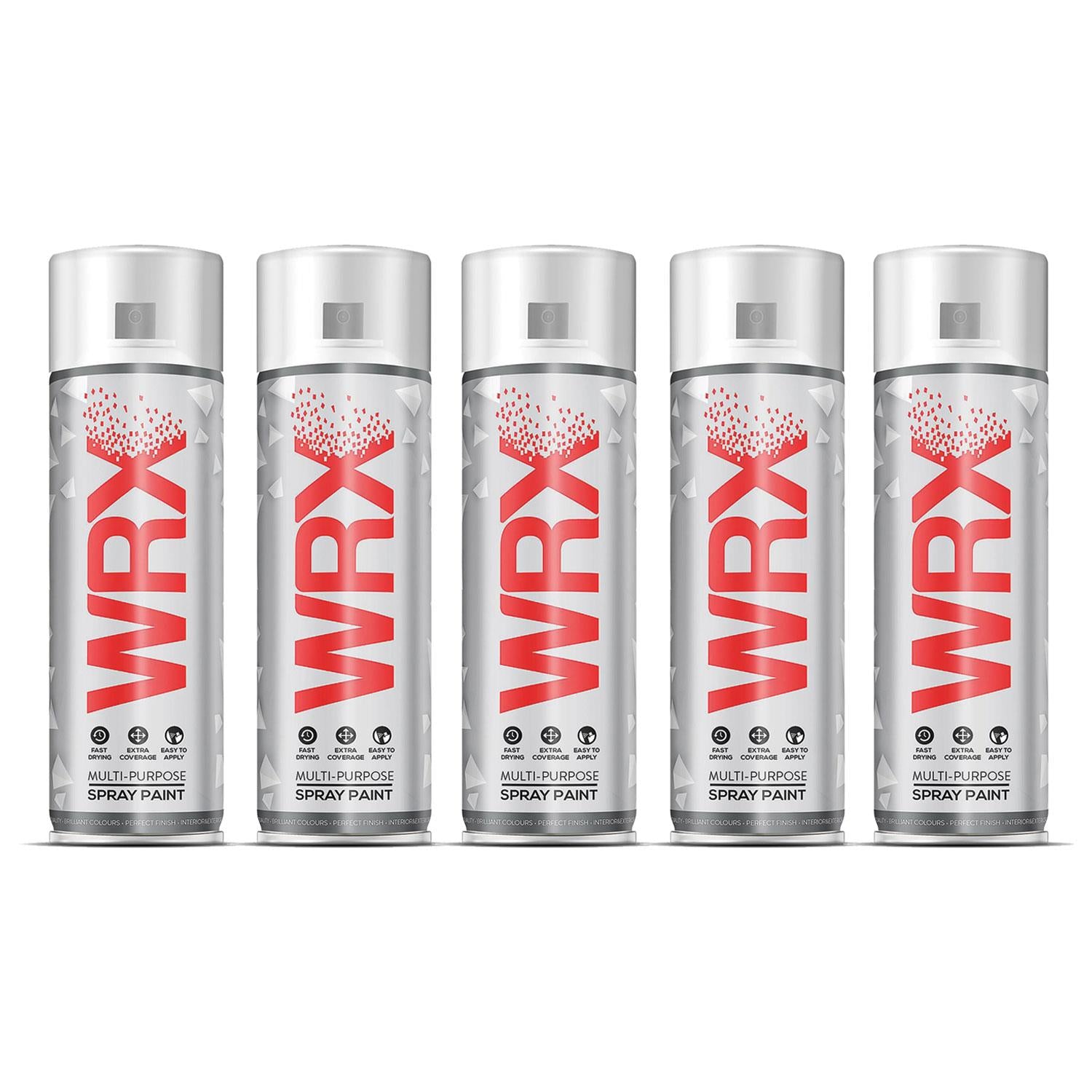 5X WRX Grey Primer Spray Paints 400ml Technical Spray