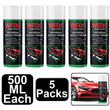 5X WRX Universal Primer Grey Spray 500ml Technical Spray