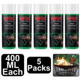 5X WRX Heat Resistant Black Spray 400ml Technical Spray