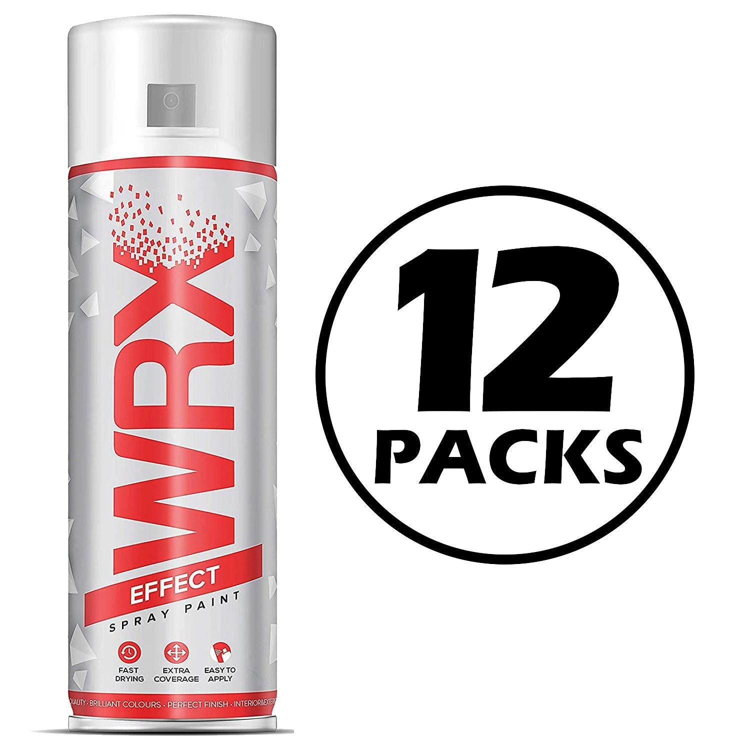 12X WRX Metallic Grey Spray Paint 400ml Spray Paint