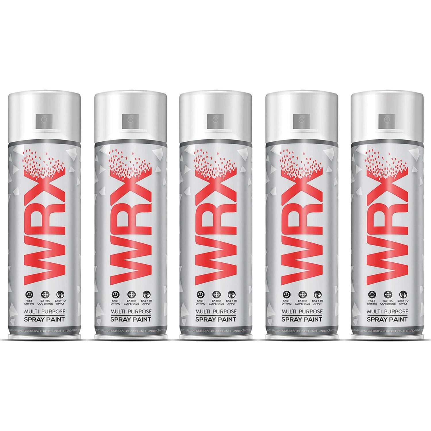 5X WRX Traffic Green Spray Paints 400ml Technical Spray