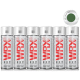6X WRX Flat Racing Green Spray Paint 400ml Spray Paint