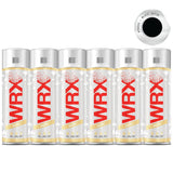 6X WRX Satin Black Spray Paint 400ml Spray Paint