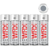 5X WRX Mid Grey Spray Paint Acrylic 400ml Spray Paint