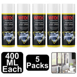 5X WRX Stainless Steel Spray Paint 400ml Technical Spray