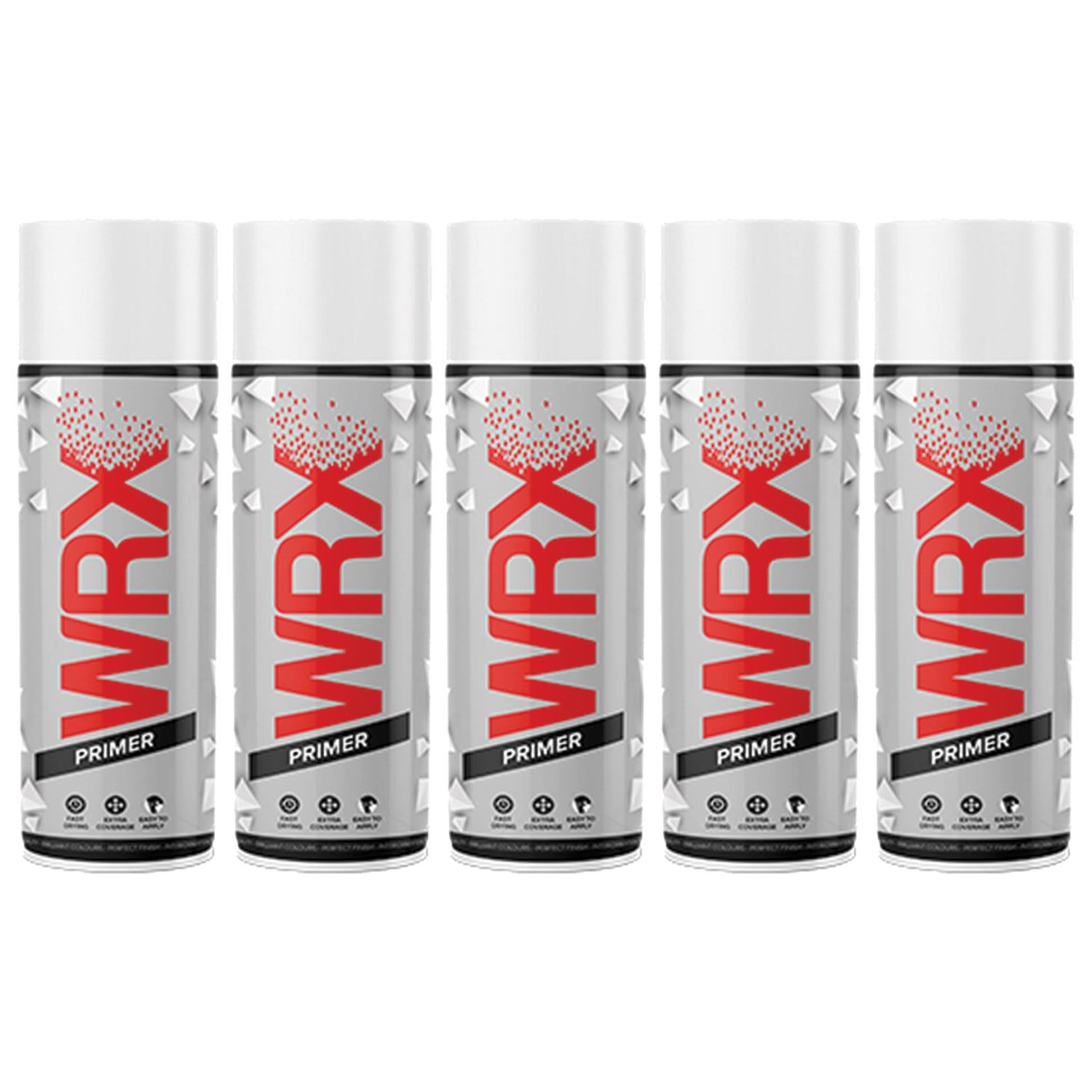 5X WRX Clear Surface Primer Spray Paints 400ml Technical Spray